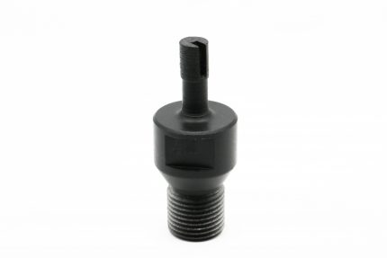 Black Sintered Diamond Mill Rebate Router 10 x 25mm – 1/2 Gas Connection For Granite, Quartz & Engineered Stone